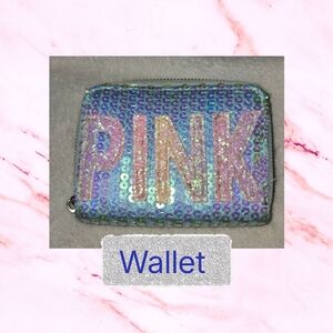 ❤️Sequin Pink Wallet
